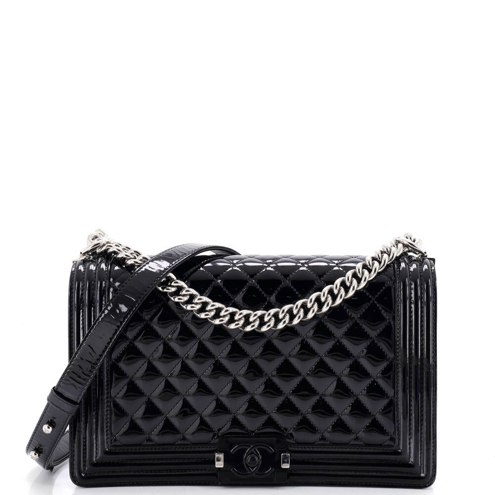 Chanel Boy Flap Bag Quilted Plexiglass #262245C28B